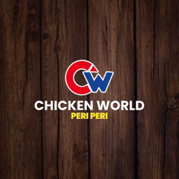 Chicken world peri peri logo.